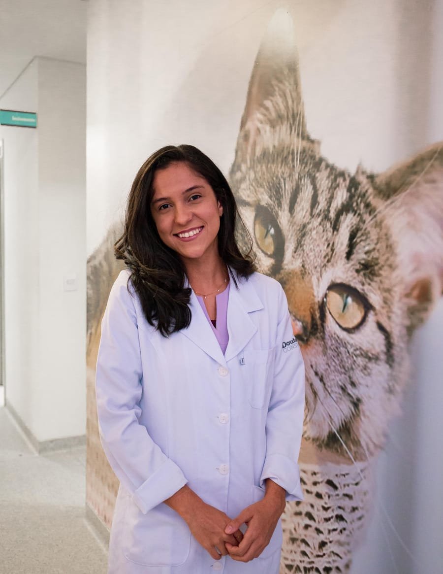 Dra. Françoise Araújo, médica veterinária especializada em cardiologia